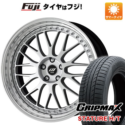 クーポン配布中 【新品国産5穴114.3車】 夏タイヤ ホイール4本セット 225/55R19 グリップマックス スタチャー H/T BSW（限定） ワーク ジスタンス W10M 19インチ :fuji 2581 141721 38305 38305:フジコーポレーション