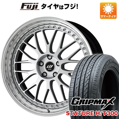 【新品国産5穴114.3車】 夏タイヤ ホイール4本セット 225/55R19 グリップマックス スタチャー H/T300 BSW（限定） ワーク ジスタンス W10M 19インチ :fuji 2581 141722 40201 40201:フジコーポレーション