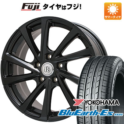 【新品】ノア/ヴォクシー専用 夏タイヤ ホイール4本セット 195/65R15 ヨコハマ ブルーアース ES32 ブランドル E04B トヨタ車専用(平座ナット仕様) 15インチ :fuji 21081 103547 35519 35519:フジコーポレーション