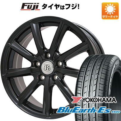 【新品】ノア/ヴォクシー専用 夏タイヤ ホイール4本セット 195/65R15 ヨコハマ ブルーアース ES32 ブランドル E05B トヨタ車専用(平座ナット仕様) 15インチ :fuji 21081 103562 35519 35519:フジコーポレーション