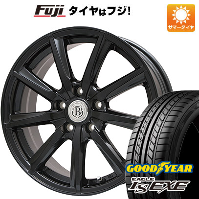 【新品国産5穴114.3車】 夏タイヤ ホイール4本セット 225/55R17 グッドイヤー イーグル エルエス エグゼ(限定) ブランドル E05B 17インチ :fuji 1861 103560 32119 32119:フジコーポレーション