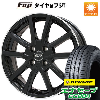 【新品】i（アイ）用 夏タイヤ ホイール4本セット F:145/65R15 R:175/55R15 ダンロップ エナセーブ EC204 ブランドル N52B 15インチ｜fujicorporation