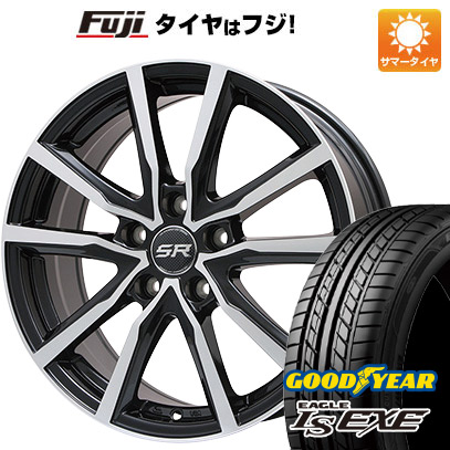 【新品国産5穴100車】 夏タイヤ ホイール4本セット 205/50R17 グッドイヤー イーグル エルエス エグゼ(限定) ブランドル N52BP 17インチ :fuji 1671 107436 31689 31689:フジコーポレーション