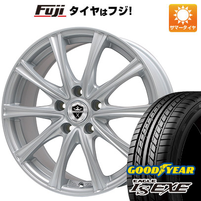 【新品国産5穴114.3車】 夏タイヤ ホイール4本セット 225/45R18 グッドイヤー イーグル エルエス エグゼ(限定) ブランドル ER16 18インチ｜fujicorporation