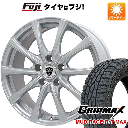 新品】60系プリウス 夏タイヤ ホイール４本セット 195/60R17 グリップマックス マッドレイジR/T MAX RBL(限定) ブランドル  KF25 17インチ(シルバー): フジコーポレーション｜ANA Mall｜マイルが貯まる・使えるショッピングモール