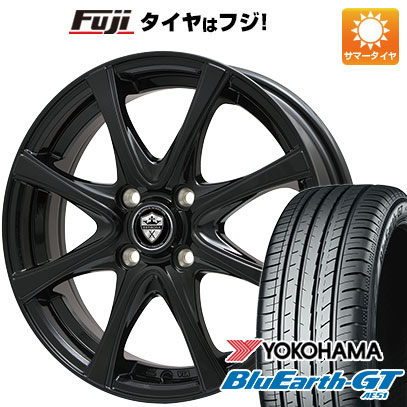 【新品国産車用 5穴114.3車】 夏タイヤ ホイール4本セット 195/65R15 ヨコハマ ブルーアース GT AE51 エルベ エステローザFSV 15インチ