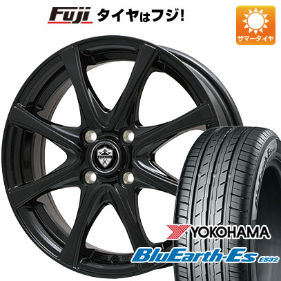 【新品国産4穴100車】 夏タイヤ ホイール4本セット 185/70R14 ヨコハマ ブルーアース ES32 ブランドル KF25B 14インチ : fuji 21961 109657 35550 35550 : フジコーポレーション