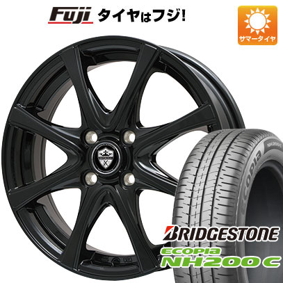 【新品 軽自動車】N-BOX タント ワゴンR 夏タイヤ ホイール4本セット 165/55R15 ブリヂストン エコピア NH200 C エルベ エステローザFSV 15インチ