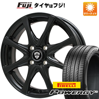 【新品国産車用 4穴100車】 夏タイヤ ホイール4本セット 185/60R15 ピレリ パワジー エルベ エステローザFSV 15インチ