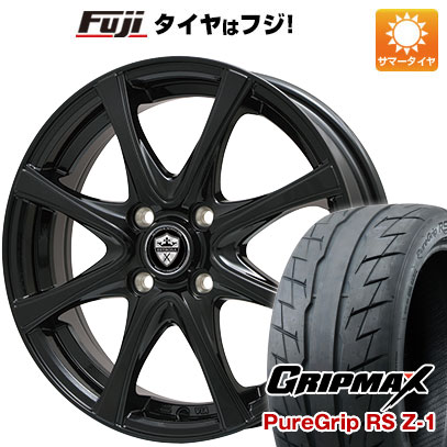 夏タイヤ ホイール４本セット 195/55R15 グリップマックス ピュアグリップ RS Z-1(限定) ブランドル KF25B 15インチ