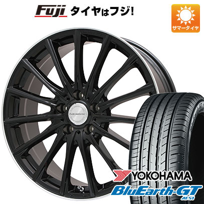 【新品国産5穴114.3車】 夏タイヤ ホイール4本セット 245/35R20 ヨコハマ ブルーアース GT AE51 レアマイスター LM-S FS15  20インチ｜fujicorporation