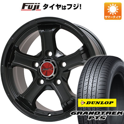 【新品】ランクル200 夏タイヤ ホイール4本セット 285/60R18 ダンロップ グラントレック PT5 ビッグウエイ B MUD K(マットブラック) トヨタ車専用 18インチ :fuji 16621 109246 40838 40838:フジコーポレーション