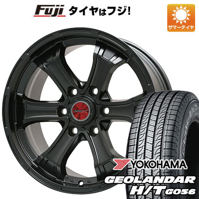 【新品国産6穴139.7車】 夏タイヤ ホイール4本セット 285/60R18 ヨコハマ ジオランダー H/T G056 ビッグウエイ B MUD K(マットブラック) トヨタ車専用 18インチ :fuji 16581 109245 21369 21369:フジコーポレーション