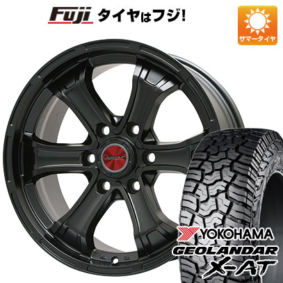 【新品国産6穴139.7車】 夏タイヤ ホイール4本セット 275/65R18 ヨコハマ ジオランダー X AT G016 ビッグウエイ B MUD K(マットブラック) トヨタ車専用 18インチ :fuji 16581 109245 37169 37169:フジコーポレーション