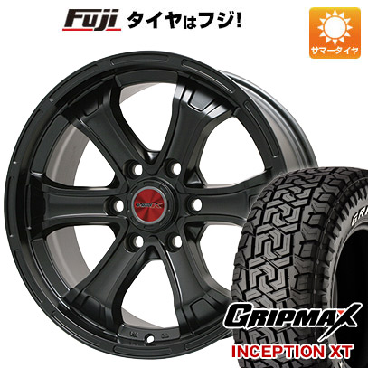 【新品国産6穴139.7車】 夏タイヤ ホイール4本セット 265/65R17 GRIPMAX インセプション X/T RWL(限定) ビッグウエイ B MUD K トヨタ車専用 17インチ :fuji 11822 109243 33364 33364:フジコーポレーション