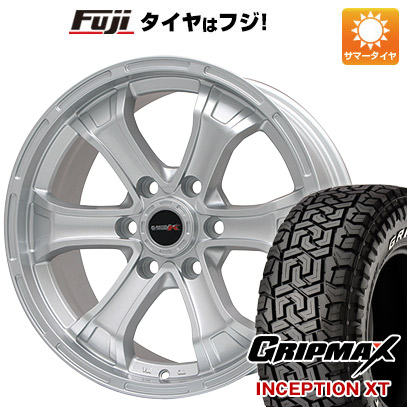 【新品国産6穴139.7車】 夏タイヤ ホイール4本セット 265/65R17 グリップマックス インセプション X/T RWL(限定) ビッグウエイ B MUD K トヨタ車専用 17インチ :fuji 11822 109251 33364 33364:フジコーポレーション