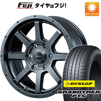 クーポン配布中 【新品国産6穴139.7車】 夏タイヤ ホイール4本セット 265/65R17 ダンロップ グラントレック PT5 MID ロードマックス マッドライダー 17インチ :fuji 11822 125934 40833 40833:フジコーポレーション