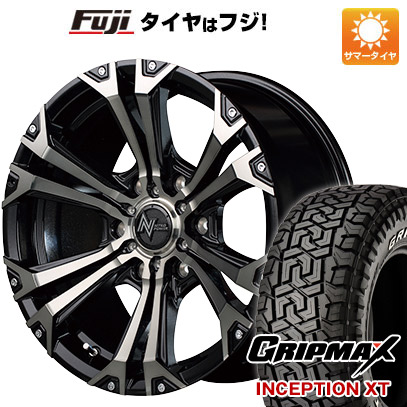 【新品国産6穴139.7車】 夏タイヤ ホイール4本セット 265/65R17 グリップマックス インセプション X/T RWL(限定) MID ナイトロパワー ジャベリン 17インチ :fuji 11822 133647 33364 33364:フジコーポレーション