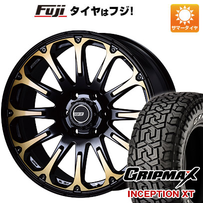 クーポン配布中 【新品】プラド 夏タイヤ ホイール4本セット 265/65R17 グリップマックス インセプション X/T RWL(限定) SSR ディバイド FT 17インチ :fuji 11822 142967 33364 33364:フジコーポレーション