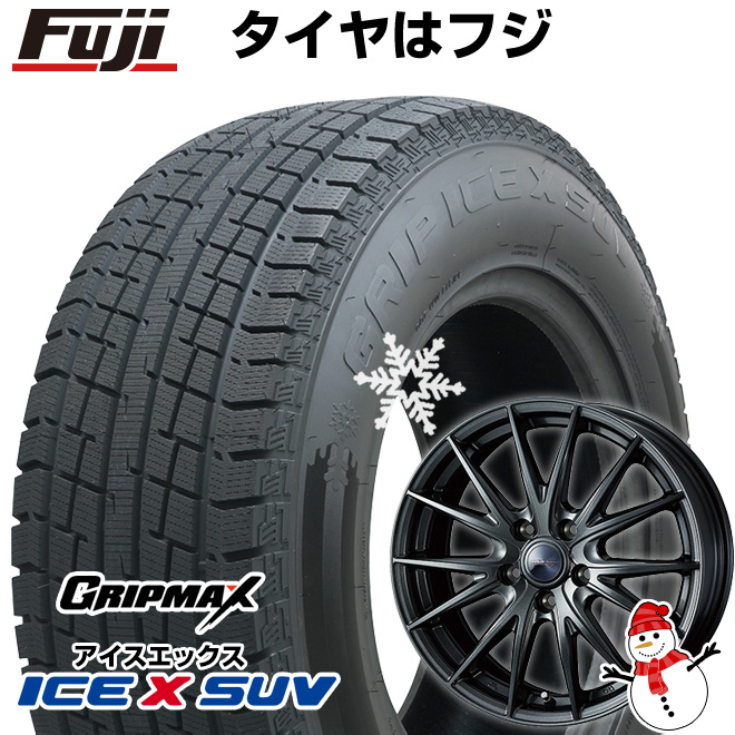 【新品】クラウン クロスオーバー スタッドレスタイヤ ホイール4本セット 225/60R18 アイスX SUV BSW(2022年製) ヴェルバ スポルト2 トヨタ用 18インチ