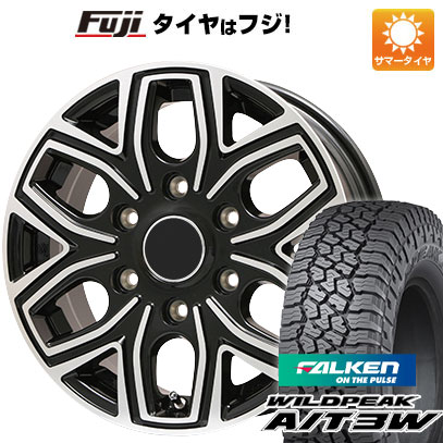 【新品国産6穴139.7車】 夏タイヤ ホイール4本セット 285/70R17 ファルケン ワイルドピーク A/T3W ブランドル P03BP 17インチ :fuji 11822 146161 30032 30032:フジコーポレーション