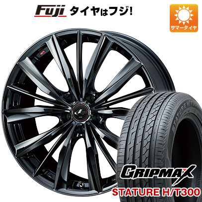 【新品国産5穴114.3車】 夏タイヤ ホイール4本セット 245/45R20 グリップマックス スタチャー H/T300 BSW（限定） ウェッズ レオニス VX 20インチ :fuji 1481 133919 40207 40207:フジコーポレーション