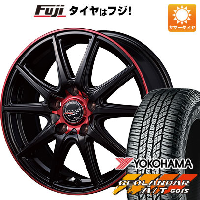 【新品国産5穴114.3車】 夏タイヤ ホイール4本セット 225/55R18 ヨコハマ ジオランダー A/T G015 RBL MID ファイナルスピード GR ボルト 18インチ :fuji 1321 135619 23760 23760:フジコーポレーション