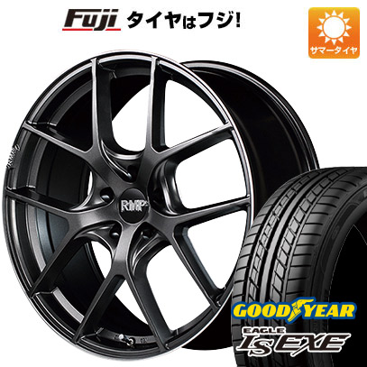 【新品国産5穴114.3車】 夏タイヤ ホイール4本セット 215/55R17 グッドイヤー イーグル エルエス エグゼ(限定) MID RMP 025F 17インチ｜fujicorporation