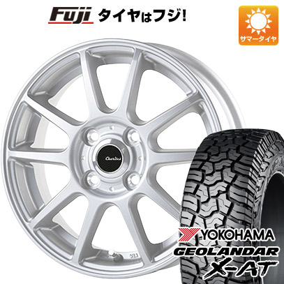 【新品 軽自動車】N BOX タント ワゴンR 夏タイヤ ホイール4本セット 155/65R14 ヨコハマ ジオランダー X AT G016 テクノピア カリテス S10 14インチ :fuji 21721 101931 37561 37561:フジコーポレーション