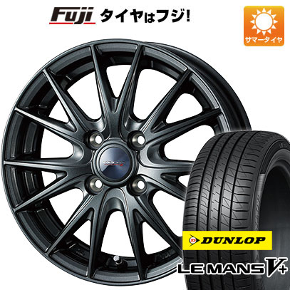 【新品 軽自動車】N BOX タント ワゴンR 夏タイヤ ホイール4本セット 155/65R14 ダンロップ ルマン V+(ファイブプラス) ウェッズ ヴェルバ スポルト2 14インチ :fuji 21721 123034 40642 40642:フジコーポレーション