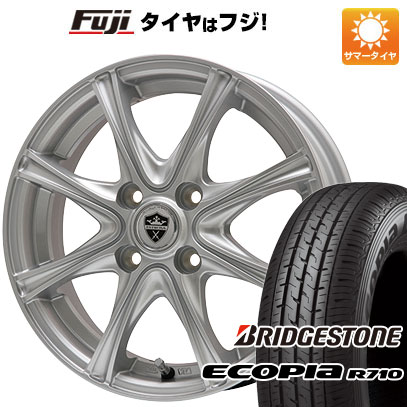 【新品】プロボックス/サクシード(160系) 夏タイヤ ホイール４本セット 185/80R14 ブリヂストン エコピア R710 102/100N ブランドル ER16 14インチ :fuji 21961 109677 30228 30228:フジコーポレーション