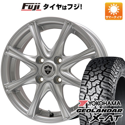 クーポン配布中 【新品国産4穴100車】 夏タイヤ ホイール4本セット 165/65R14 ヨコハマ ジオランダー X AT G016 ブランドル ER16 14インチ :fuji 21961 109677 37562 37562:フジコーポレーション