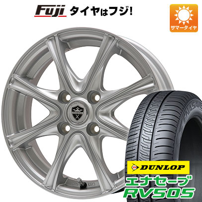 【新品国産4穴100車】 夏タイヤ ホイール4本セット 165/65R14 ダンロップ エナセーブ RV505 ブランドル ER16 14インチ｜fujicorporation