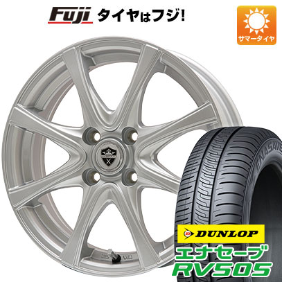 クーポン配布中 【新品国産4穴100車】 夏タイヤ ホイール４本セット 185/70R14 ダンロップ エナセーブ RV505 ブランドル KF25 14インチ :fuji 21961 109638 29364 29364:フジコーポレーション