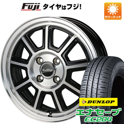 【新品 軽自動車】N BOX タント ワゴンR 夏タイヤ ホイール4本セット 165/55R15 ダンロップ エナセーブ EC204 ブレスト ビートステージ KS C 15インチ :fuji 21761 126111 25577 25577:フジコーポレーション