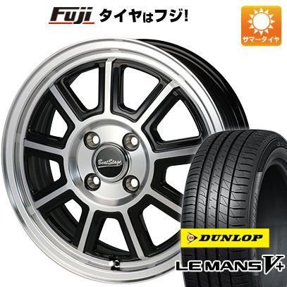 【新品 軽自動車】エブリイワゴン 夏タイヤ ホイール4本セット 165/50R15 ダンロップ ルマン V+(ファイブプラス) ブレスト ビートステージ KS C 15インチ :fuji 21761 126111 40644 40644:フジコーポレーション