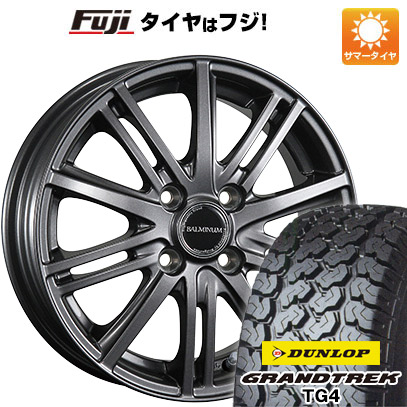 GRANDTREK 【新品 軽自動車】軽トラ 軽バン 夏タイヤ ホイール4本 