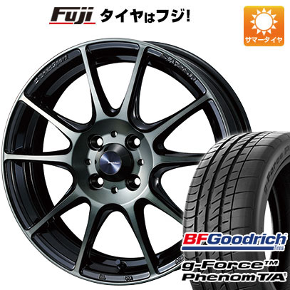 【新品国産4穴100車】 夏タイヤ ホイール４本セット 205/45R17 BFグッドリッチ(フジ専売) g FORCE フェノム T/A ウェッズ ウェッズスポーツ SA 25R 17インチ :fuji 1669 136513 41269 41269:フジコーポレーション