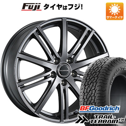 【新品国産車用 5穴114.3車】 夏タイヤ ホイール4本セット 235/60R18 BFグッドリッチ トレールテレーンT/A ORBL ブリヂストン バルミナ BR10 18インチ