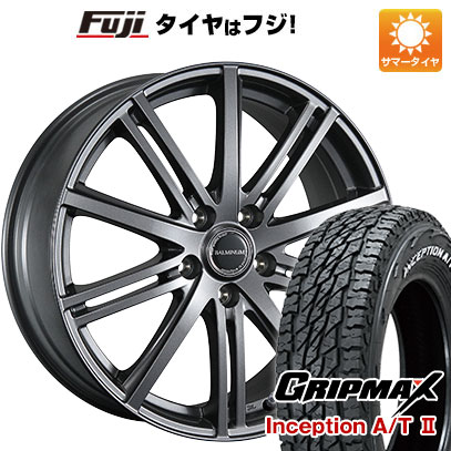 【新品】シエンタ 2015-22 夏タイヤ ホイール４本セット 185/60R15 グリップマックス インセプション A/TII RWL(限定) ブリヂストン バルミナ BR10 15インチ