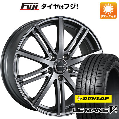 【新品国産5穴114.3車】 夏タイヤ ホイール4本セット 195/45R17 ダンロップ ルマン V+(ファイブプラス) ブリヂストン バルミナ BR10 17インチ｜fujicorporation