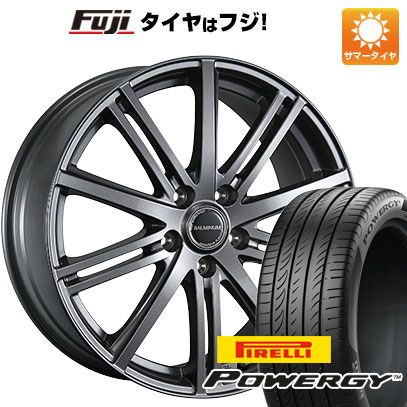 クーポン配布中 【新品国産5穴100車】 夏タイヤ ホイール4本セット 205/50R17 ピレリ パワジー ブリヂストン バルミナ BR10 17インチ :fuji 1671 109062 38262 38262:フジコーポレーション