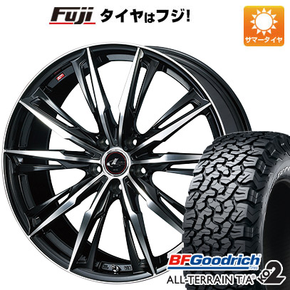 【新品国産5穴114.3車】 夏タイヤ ホイール4本セット 215/65R16 BFグッドリッチ オールテレーンT/A KO2 RBL ウェッズ レオニス GX 16インチ :fuji 1310 132772 23751 23751:フジコーポレーション