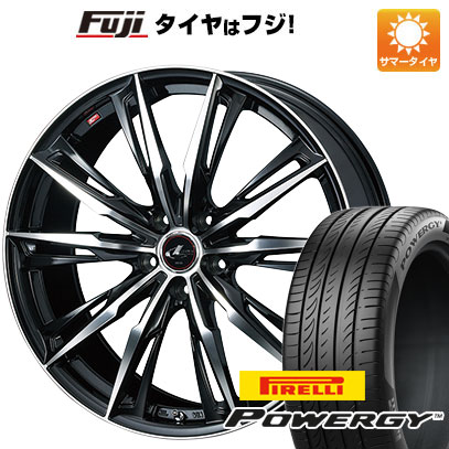 クーポン配布中 【新品国産5穴114.3車】 夏タイヤ ホイール4本セット 205/50R17 ピレリ パワジー ウェッズ レオニス GX 17インチ :fuji 1672 136538 38262 38262:フジコーポレーション