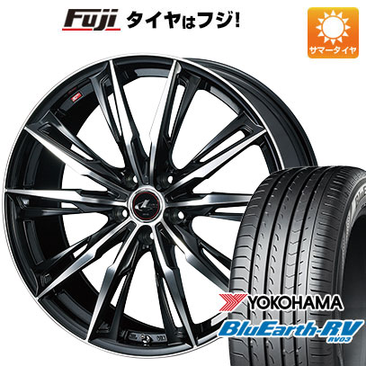 クーポン配布中 【パンク保証付】【新品国産5穴114.3車】 夏タイヤ ホイール4本セット 215/45R18 ヨコハマ ブルーアース RV 03 ウェッズ レオニス GX 18インチ :fuji 1130 136586 36867 36867:フジコーポレーション