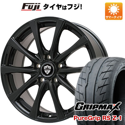 【新品国産5穴100車】 夏タイヤ ホイール４本セット 215/45R17 グリップマックス ピュアグリップ RS Z-1(限定) ブランドル KF25B 17インチ