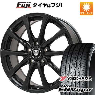 クーポン配布中 【新品国産5穴114.3車】 夏タイヤ ホイール４本セット 225/55R18 ヨコハマ エイビッド エンビガーS321 ブランドル KF25B 18インチ :fuji 1321 109668 43106 43106:フジコーポレーション