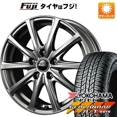 クーポン配布中 【新品国産5穴114.3車】 夏タイヤ ホイール4本セット 225/50R18 ヨコハマ ジオランダー A/T G015 RBL MID ユーロスピード V25 18インチ :fuji 1301 126052 35333 35333:フジコーポレーション