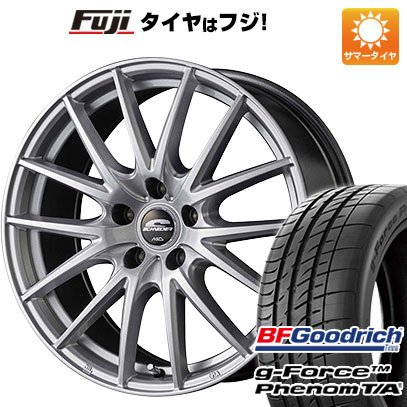 【新品国産5穴114.3車】 夏タイヤ ホイール４本セット 205/50R17 BFグッドリッチ(フジ専売) g FORCE フェノム T/A MID シュナイダー SQ27 17インチ :fuji 1672 126024 41270 41270:フジコーポレーション