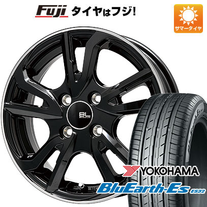 【新品】シエンタ 2022 夏タイヤ ホイール4本セット 185/65R15 ヨコハマ ブルーアース ES32 ブランドルライン レツィオ ブラックリムポリッシュ 15インチ :fuji 27141 110470 35518 35518:フジコーポレーション